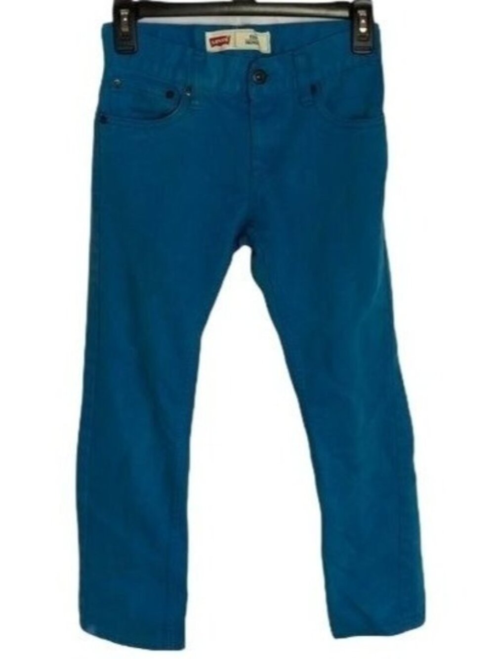 511 kids levi's Strauss blue jeans skinny blue pockets zipper size kids 10 READ